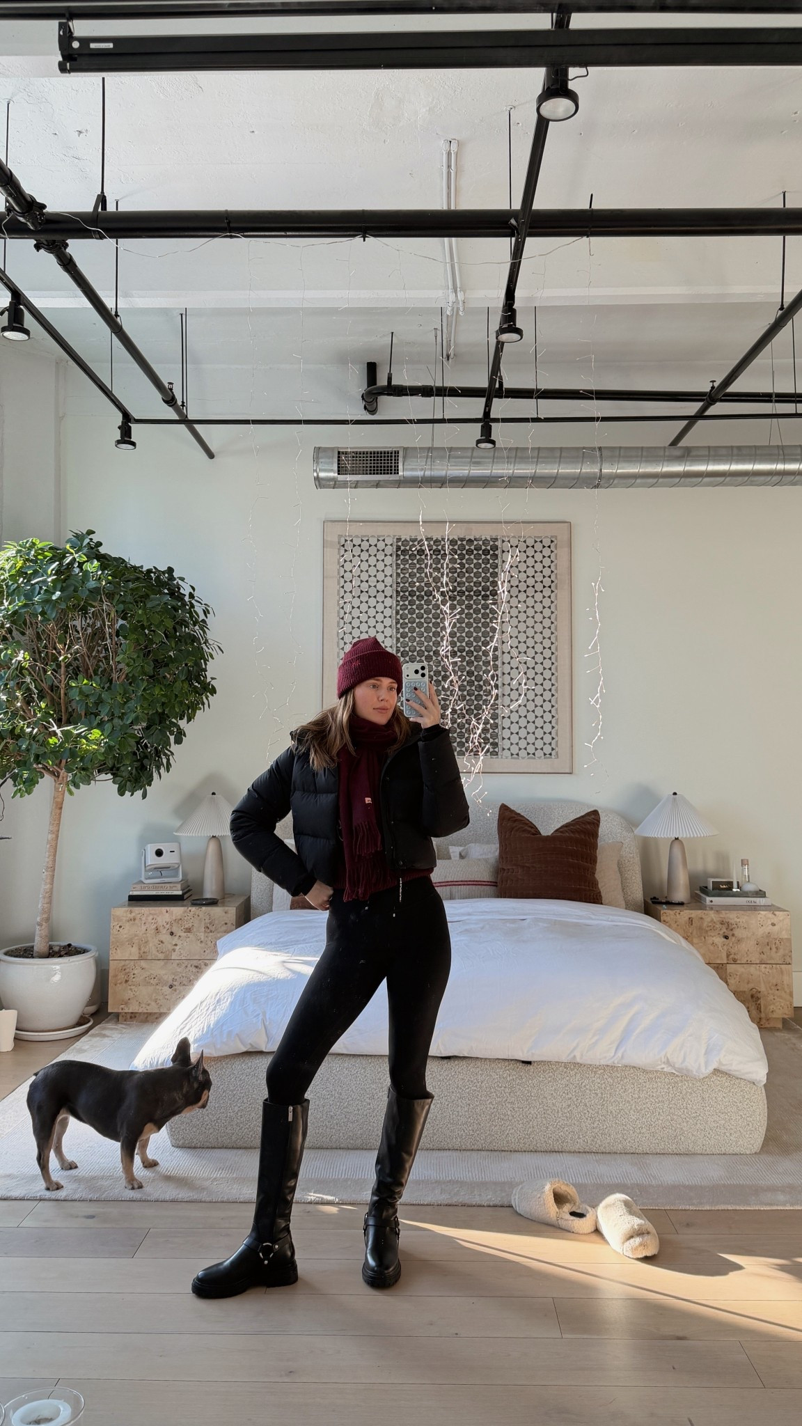 This outfit kept me warm in -5c temps!