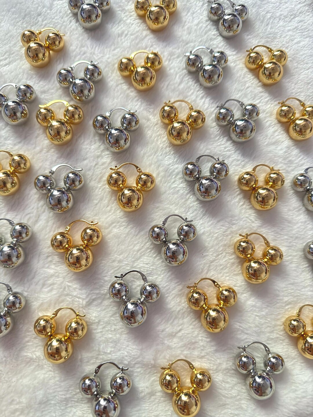 Chunky Balloon Mouse Head Earring; Mouse Head Earrings; Mickey Balloon - Etsy | Etsy (US)