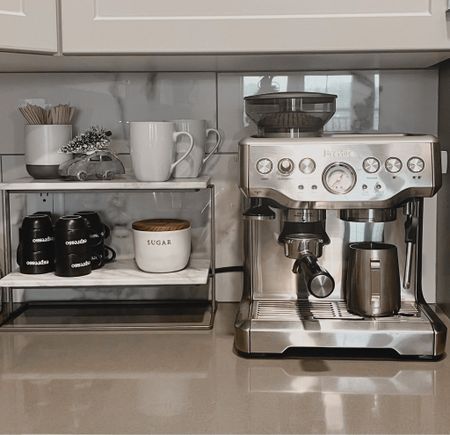 Coffee Corner ☕️🤎

I look forward to my espresso every morning. A perfect gift/addition to any kitchen! 

#giftguide #coffelover #espresso #holidaygift #coffee 

#LTKGiftGuide #LTKhome #LTKHoliday
