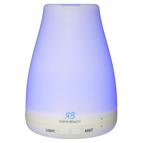 Essential Oil Diffuser 160mL for Longer Mist - Cool Mist Aromatherapy with 7 changing Colored LED Li | Amazon (US)