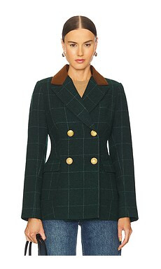 Smythe Patch Pocket Wedding Blazer in Forest from Revolve.com | Revolve Clothing (Global)