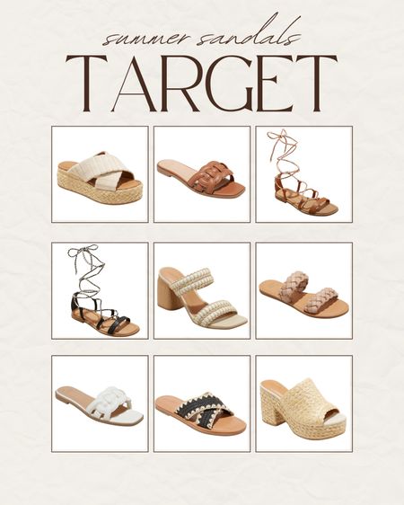 Summer sandals from Target! 

Lee Anne Benjamin 🤍

#LTKstyletip #LTKsalealert #LTKshoecrush