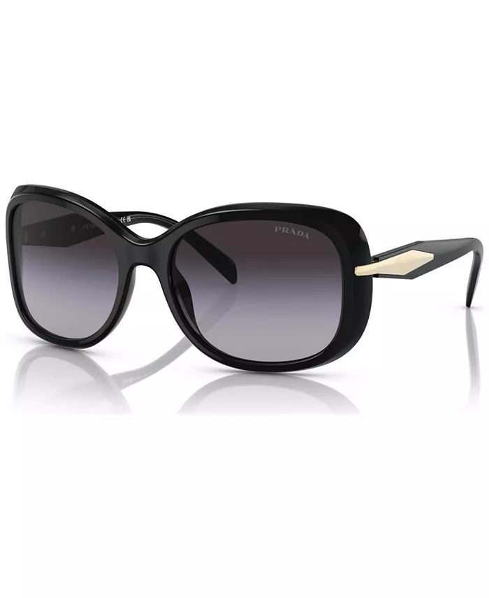 PRADA Oval Women's Sunglasses, PR 04ZS - Macy's | Macy's