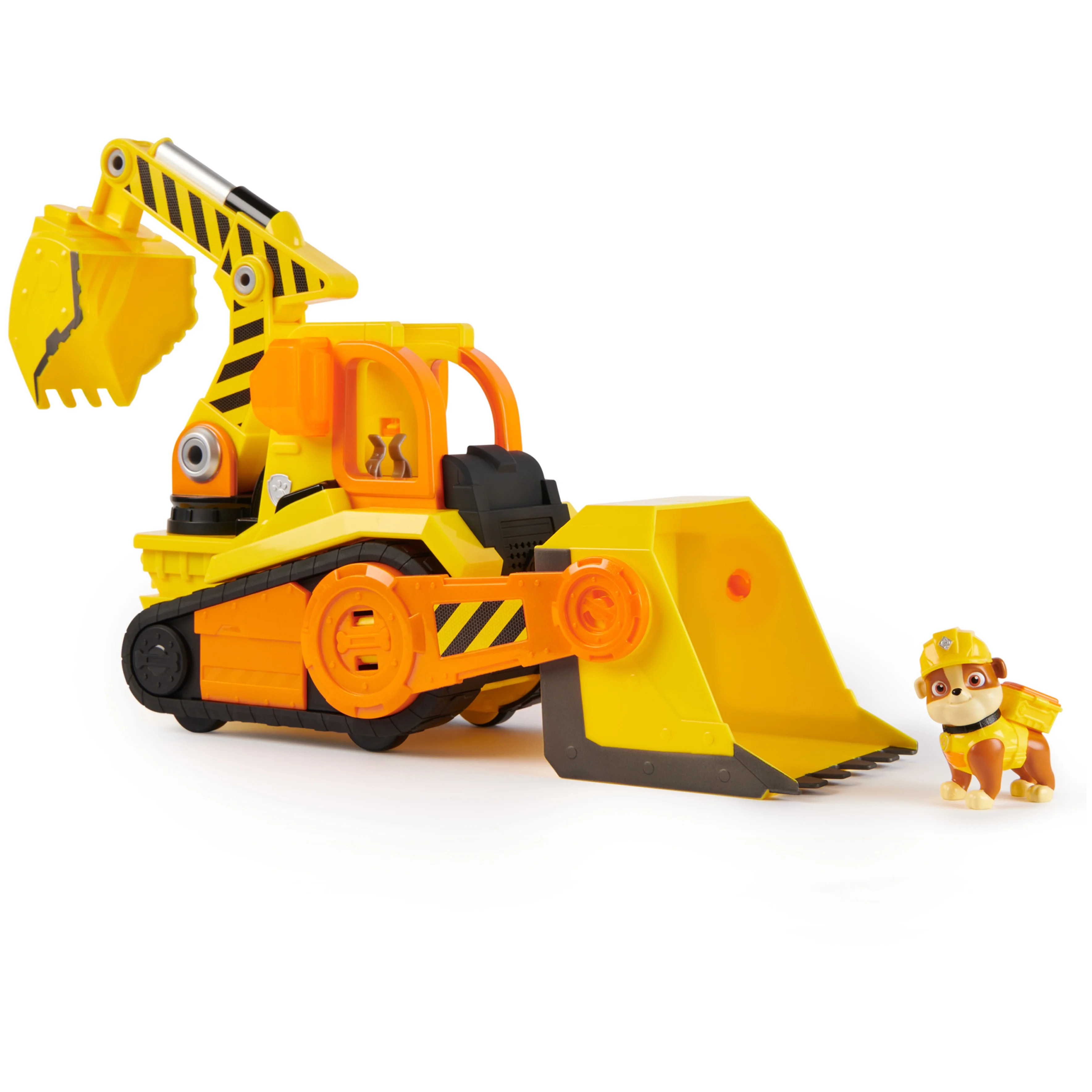 Rubble & Crew, Bark Yard Deluxe Bulldozer Construction Vehicle and Figure | Walmart (US)