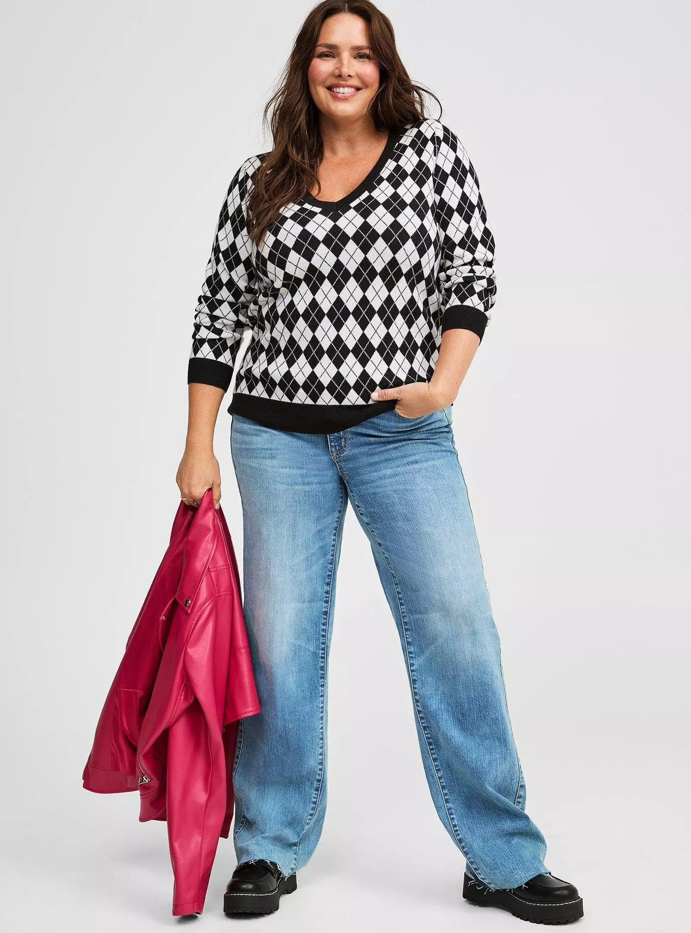 V-Neck Pullover Sweater | Torrid (US & Canada)