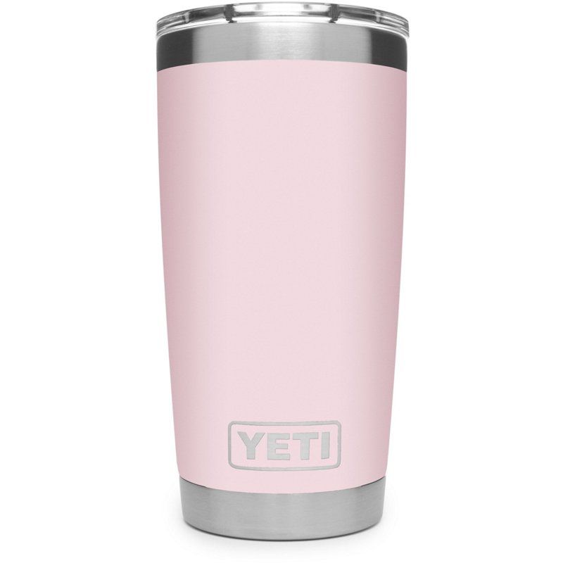 YETI DuraCoat Rambler 20 oz Tumbler Ice Pink - Thermos/Cups &koozies at Academy Sports | Academy Sports + Outdoor Affiliate