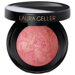 Laura Geller Blush and Brighten Marbleized Baked Powder Blush Ethereal Rose 0.16 oz/4.5 g | Sephora (US)