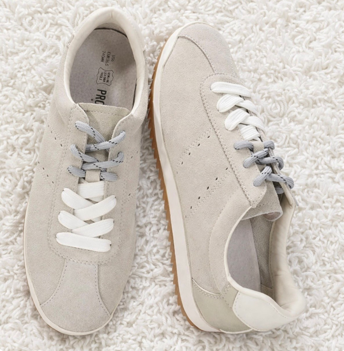 Neutral sneakers that go with literally everything 🤍
The soft suede + gum sole gives them that elevated casual vibe — perfect with denim, leggings, or even a spring dress. Comfortable, versatile, and an easy everyday grab when you still want to look put together.


#LTKActive #LTKmomlife #LTKootd