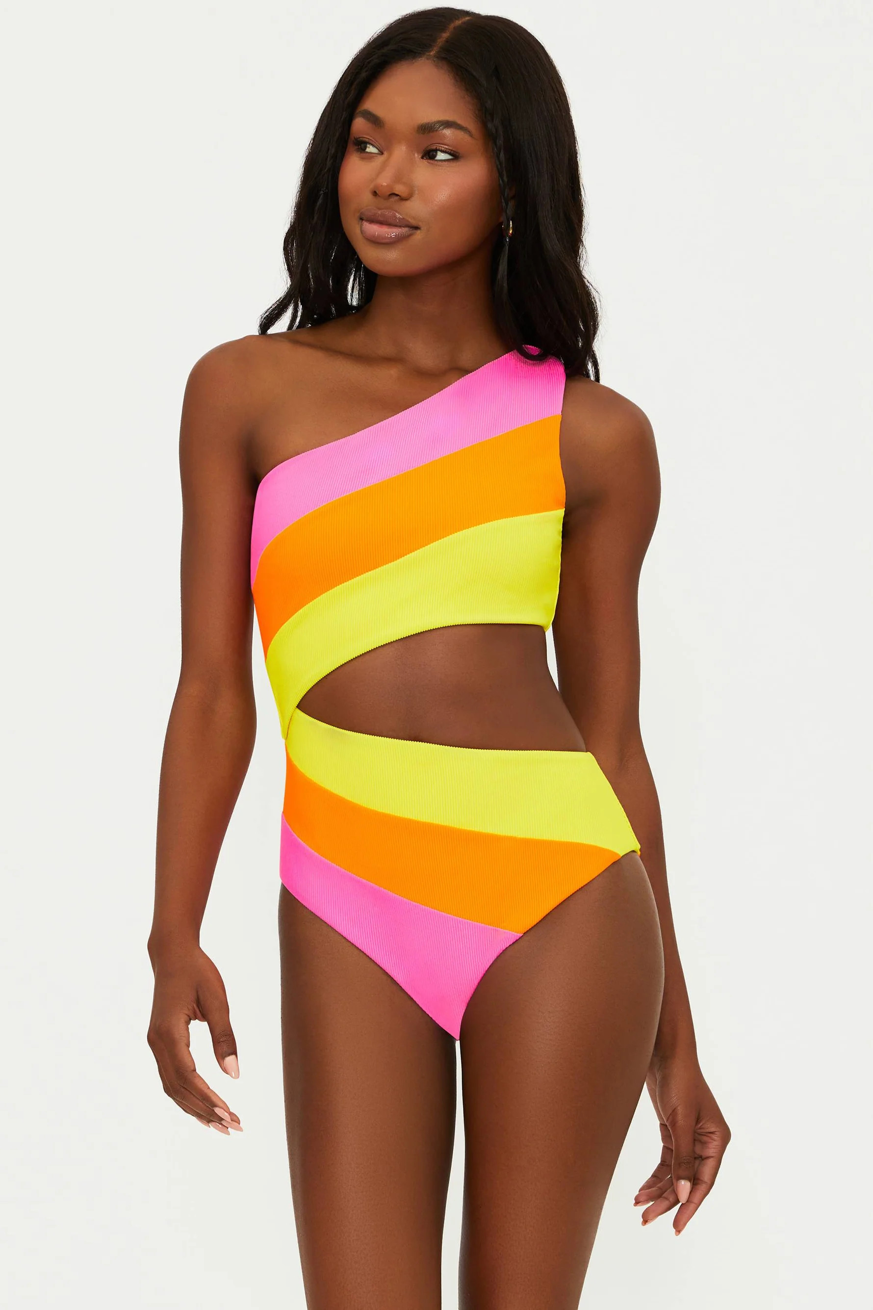 Joyce One Piece Soleil Colorblock | One Piece Swimsuit | Beach Riot | Beach Riot