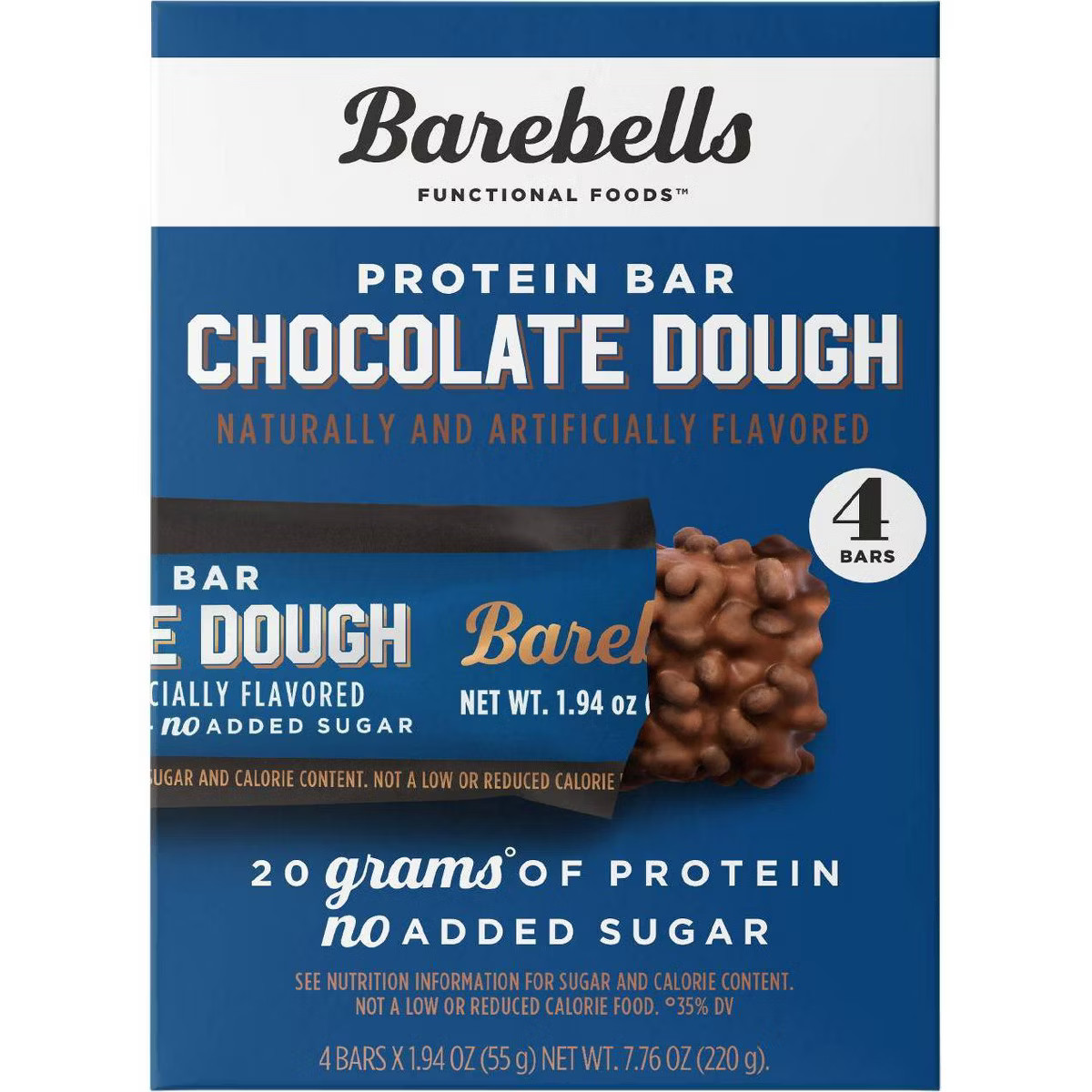 Barebells Nutrition Bars - Chocolate Dough - 4pk | Target