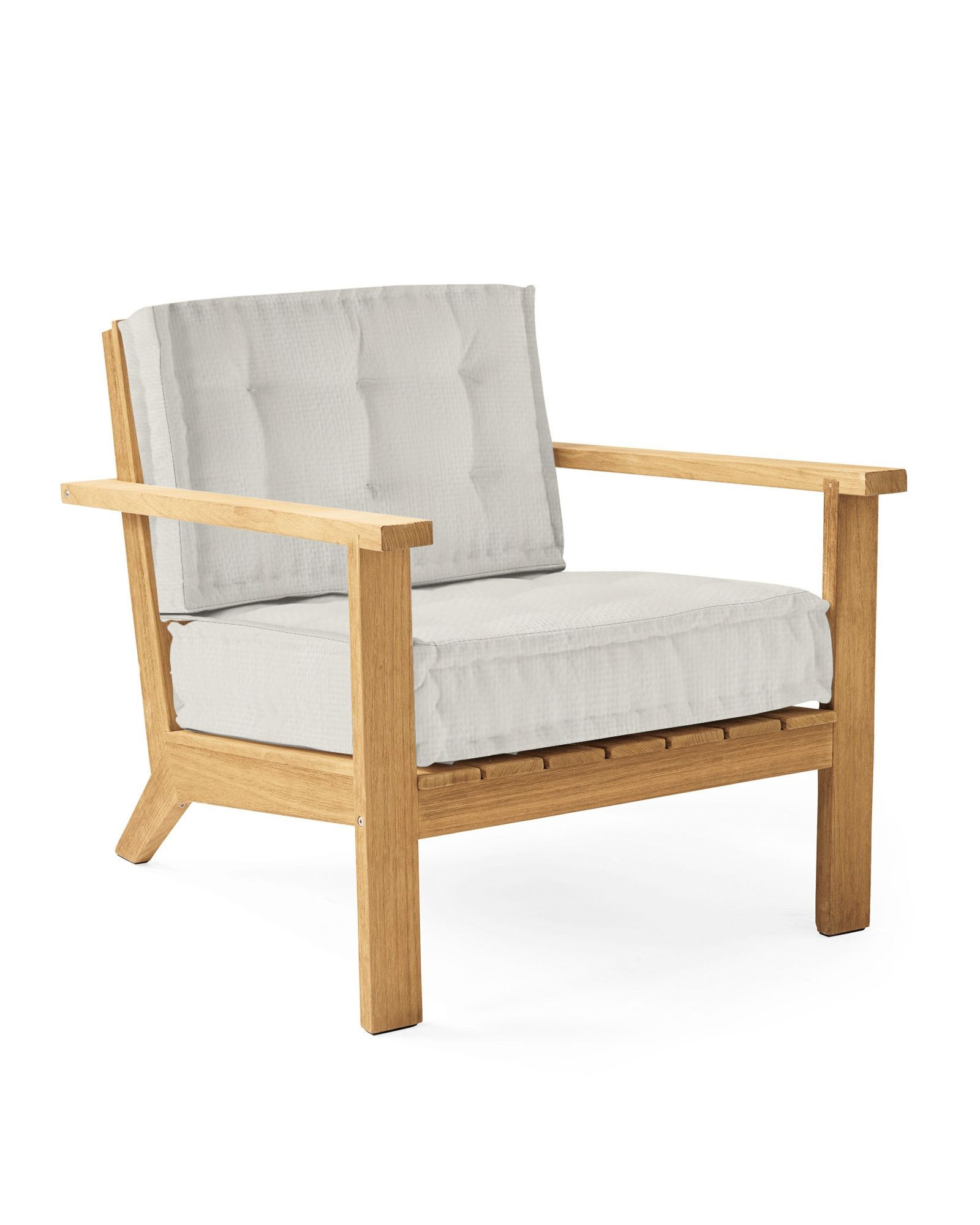 Cliffside Teak Lounge Chair | Serena and Lily