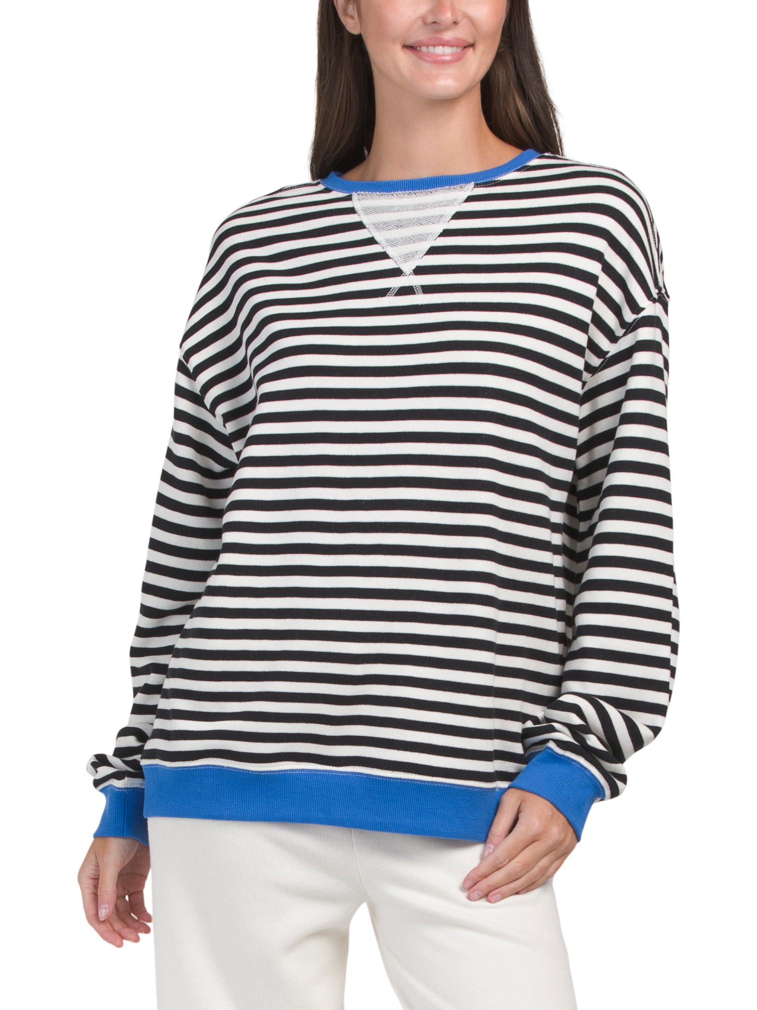 Striped Sweatshirt | TJ Maxx