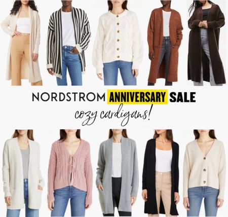 Best cardigans in the Nordstrom Anniversary Sale! 
.
Cozy sweater fall outfit long cardigan 

#LTKsalealert #LTKxNSale #LTKFind