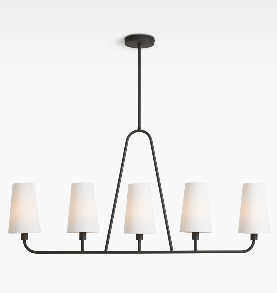 Ansel 5-Light Linear Pendant | Rejuvenation