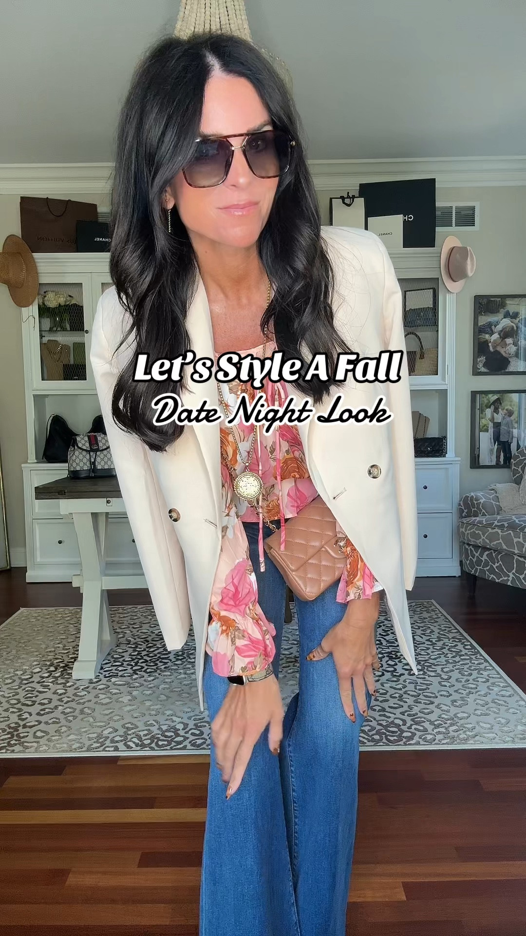 Fall date night outfit idea
Small floral top and blazer
Denim 25

#LTKStyleTip #LTKFindsUnder50 #LTKSeasonal