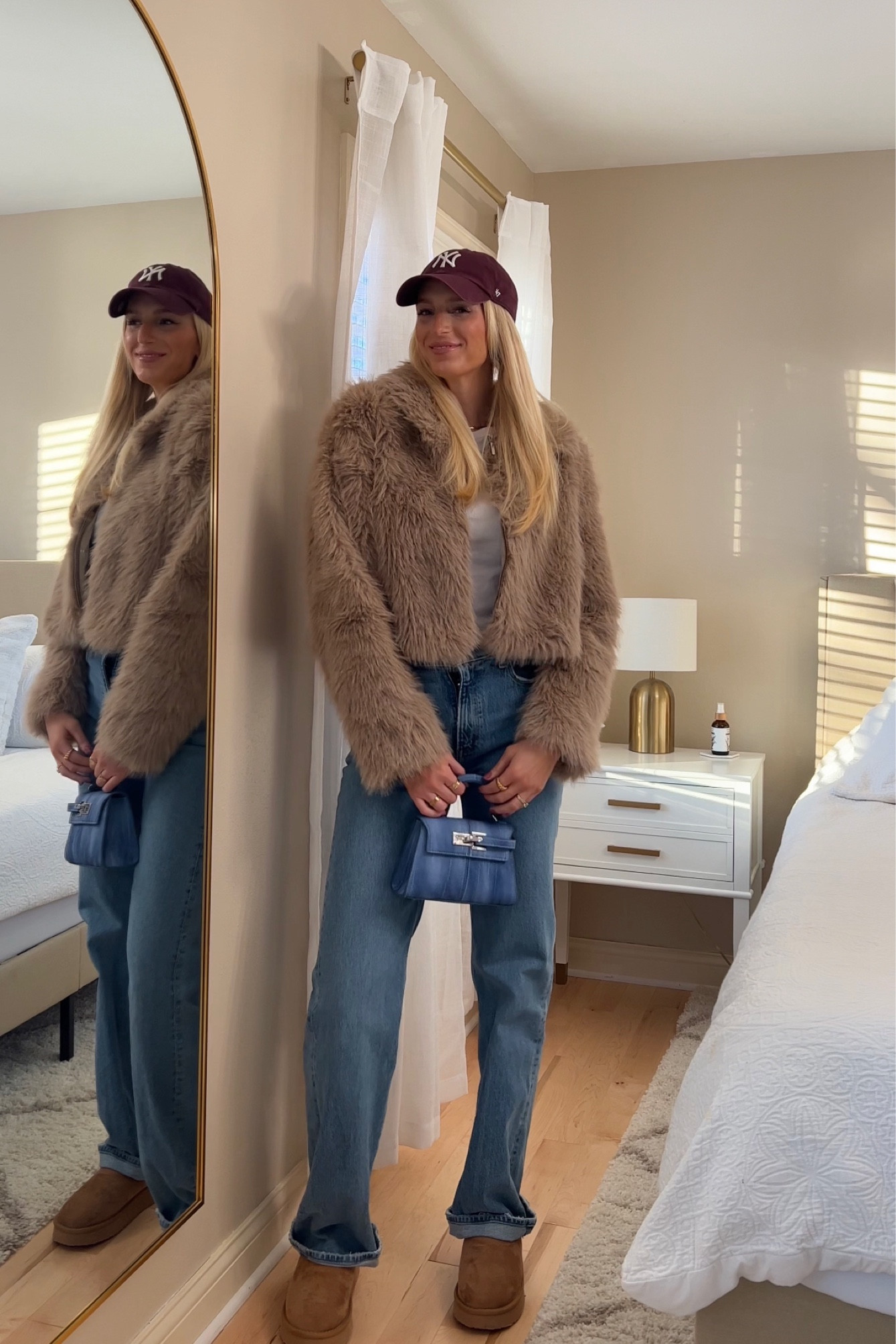 Mob wife aesthetic 
Winter outfit inspo 
- jacket amazon fashion 
- jeans abercrombie wearing 27 extra long for reference 

#LTKfindsunder50 #LTKSeasonal #LTKstyletip