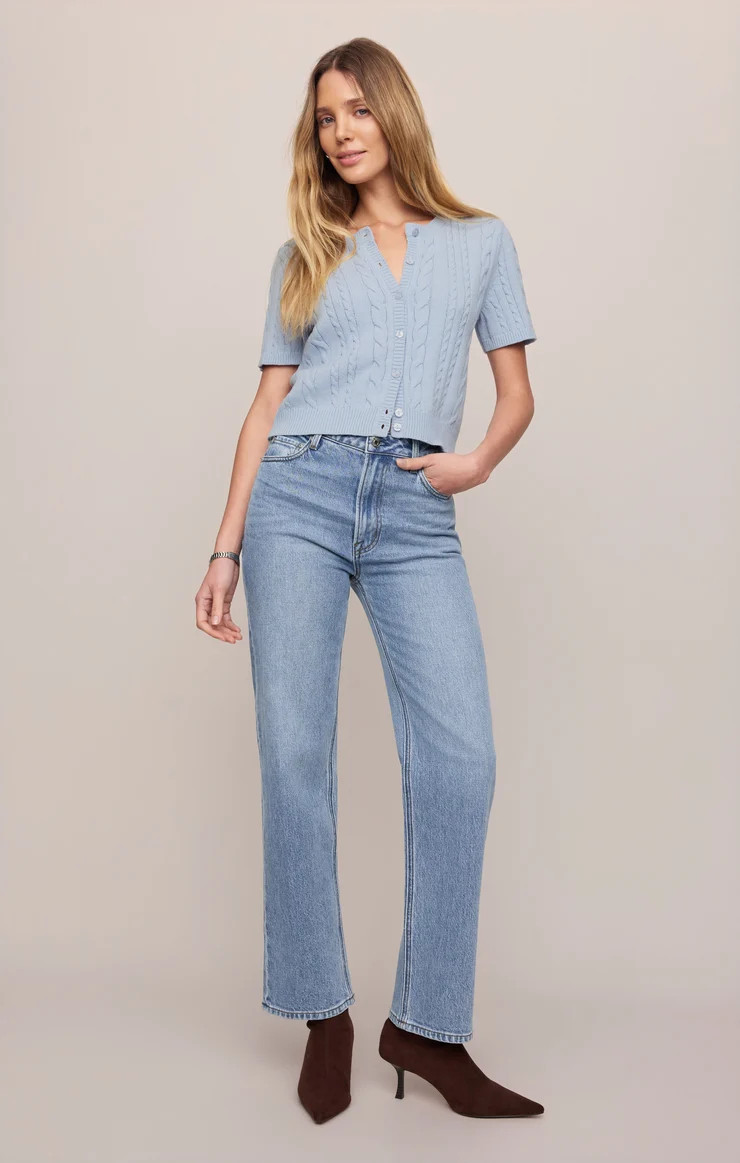 The Muse High-Rise Straight Denim | Z Supply