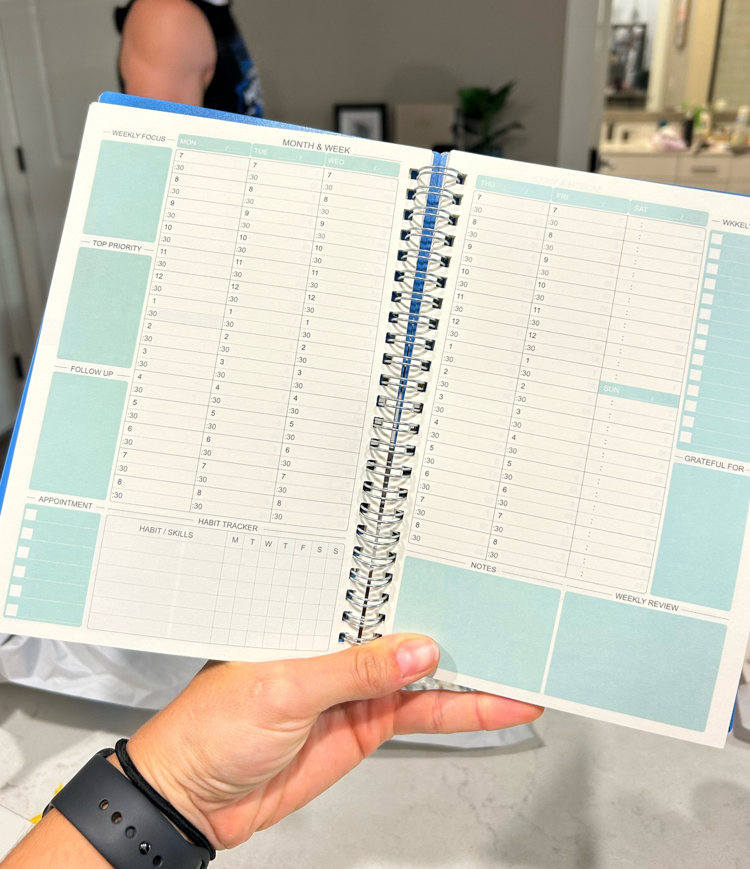 Monthly & daily planner with times

#LTKsalealert #LTKFind #LTKBacktoSchool