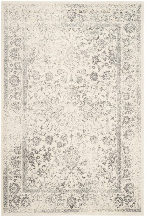 Adirondack ADR-109 Ivory/Silver (C) Area Rug | Rugs Direct