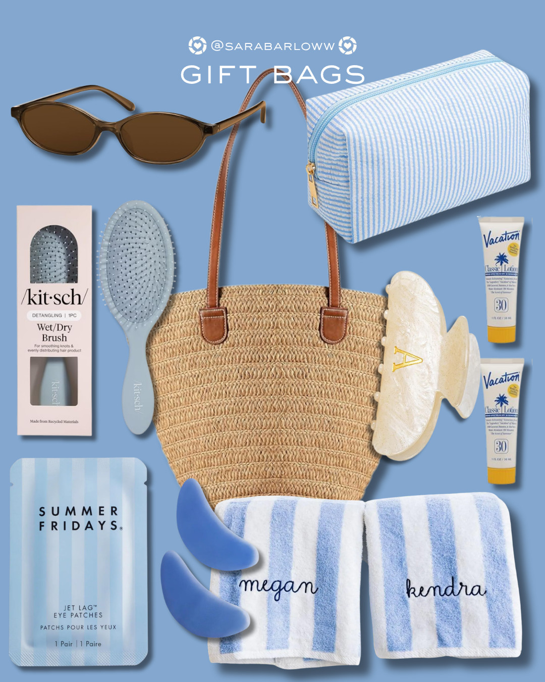 it's summer bachelorette season! if you're looking for ideas to include in gift bags for your favorite girls, i've got you covered! if you're headed to the beach to celebrate a last toast on the coast, don't forget a bag of your favorite must-haves!  

 #LTKFestival #LTKSeasonal #LTKSwim