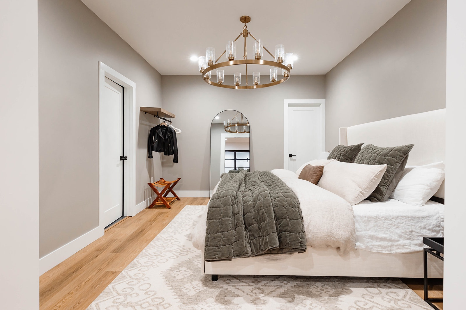 The coziest of basement guest suites! We used a combination of luxury and budget friendly items in this space to create a warm and inviting resting place. 

#LTKstyletip #LTKhome #LTKsalealert
