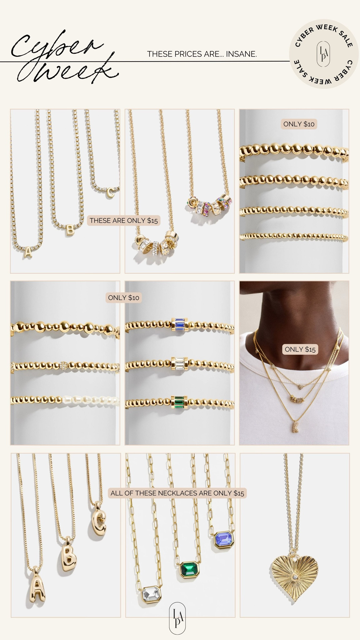 Insane prices! $10 and $15!

#LTKCyberWeek #LTKSaleAlert