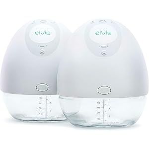 Elvie Double Electric Wearable Smart Breast Pump | Silent Hands-Free Portable Breast Pump That Can B | Amazon (US)