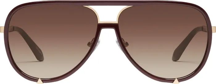 Quay Australia High Profile 51mm Polarized Aviator Sunglasses | Nordstrom | Nordstrom