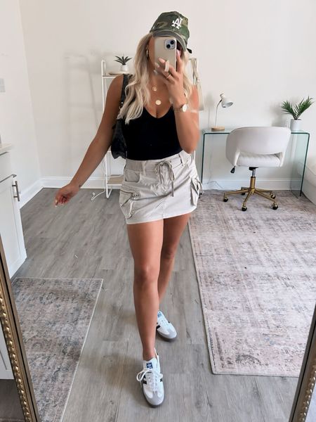 Obsessed with this little skort from aerie! I did my true size! Perfect summer outfit styled with sneakers or for date night styled with heels 

#LTKSeasonal #LTKfindsunder50 #LTKmidsize