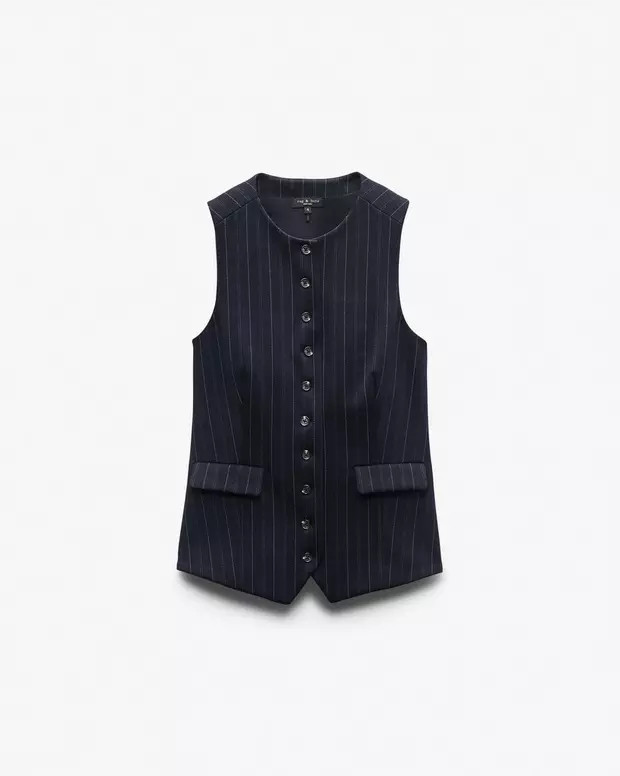 Buy Irina Long Vest for USD 145.00 | rag & bone | rag & bone