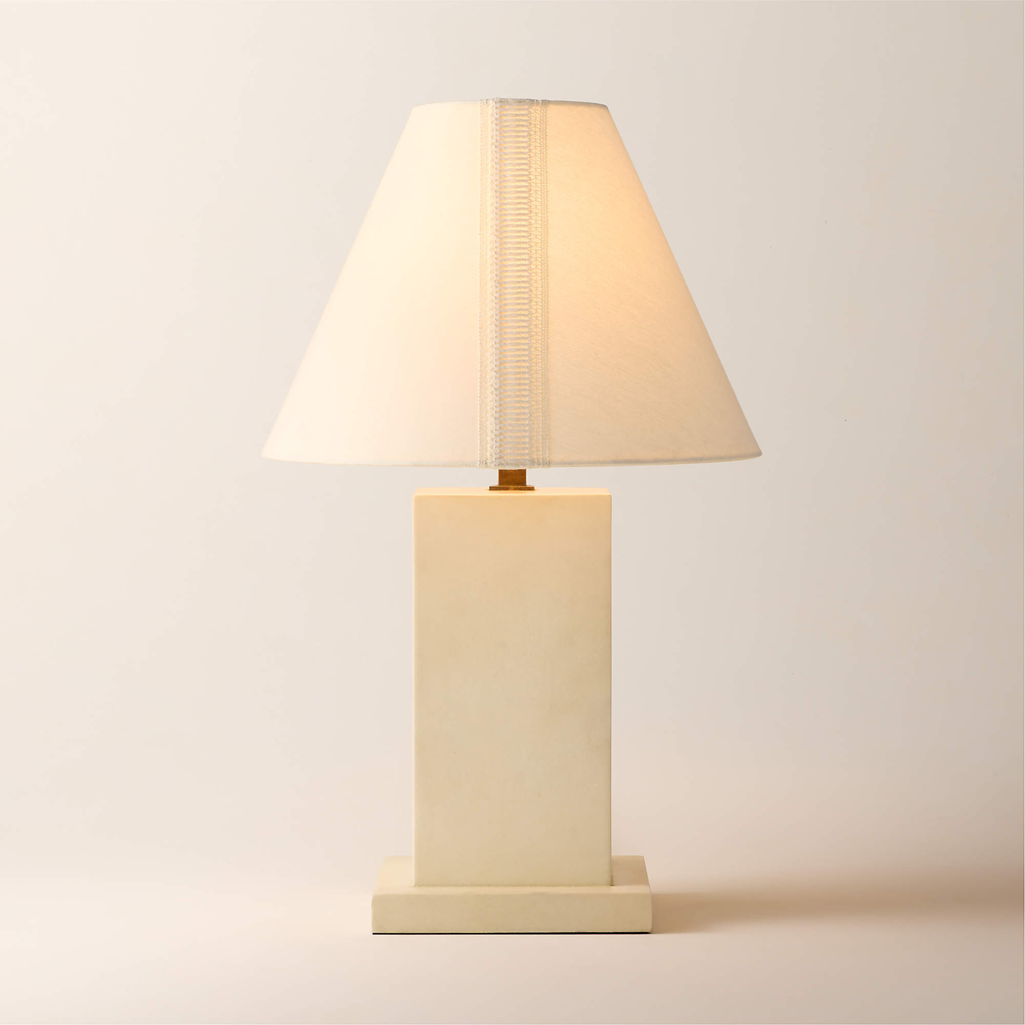 Bonnie Vellum Table Lamp 19" | CB2 | CB2