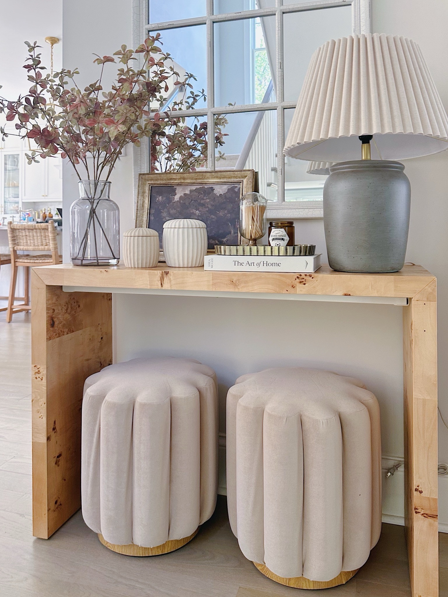 Fall console table styling!! Love these pretty new fall Target finds! Also don’t miss these under $70 velvet ottomans! 🍂

#LTKSeasonal #LTKFindsUnder50 #LTKHome