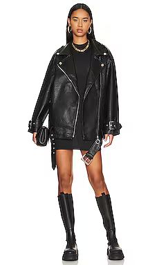 Oversized Moto Jacket
                    
                    WeWoreWhat | Revolve Clothing (Global)