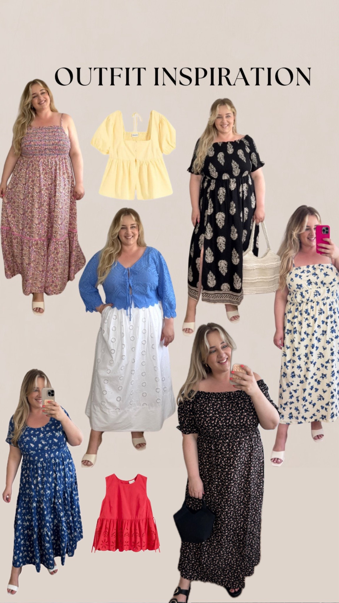 Sommer Outfit Inspos 💗💙💜



#sommeroutfits #kleider #plussizefashion

#LTKeurope #LTKcurves #LTKkleider