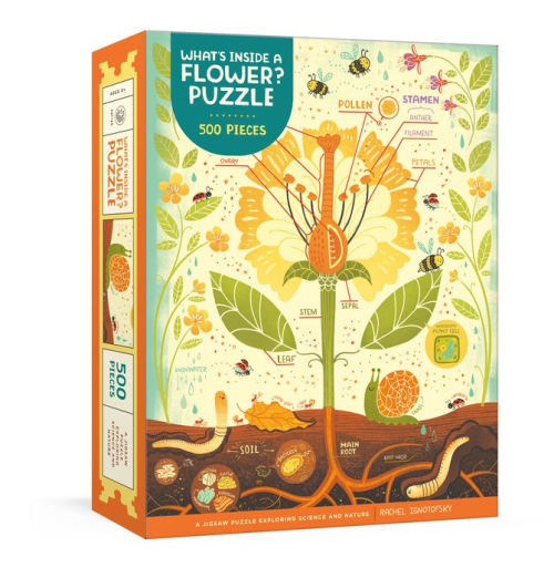 What's Inside a Flower? Puzzle: Exploring Science and Nature 500-Piece Jigsaw Puzzle Jigsaw Puzzl... | Barnes & Noble