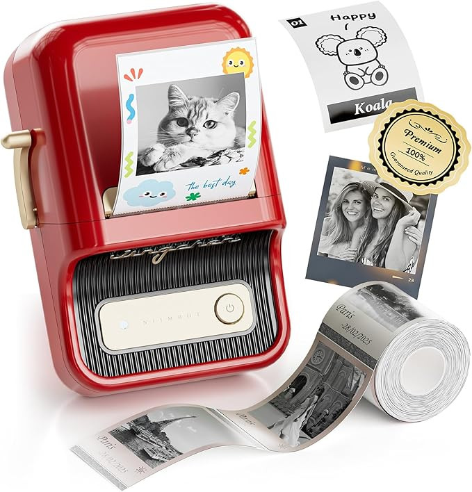 NIIMBOT B21 Pro Label Maker, 300DPI HD Label Printer, Ideal for Notes,Photos, Study Graphics, Mem... | Amazon (US)