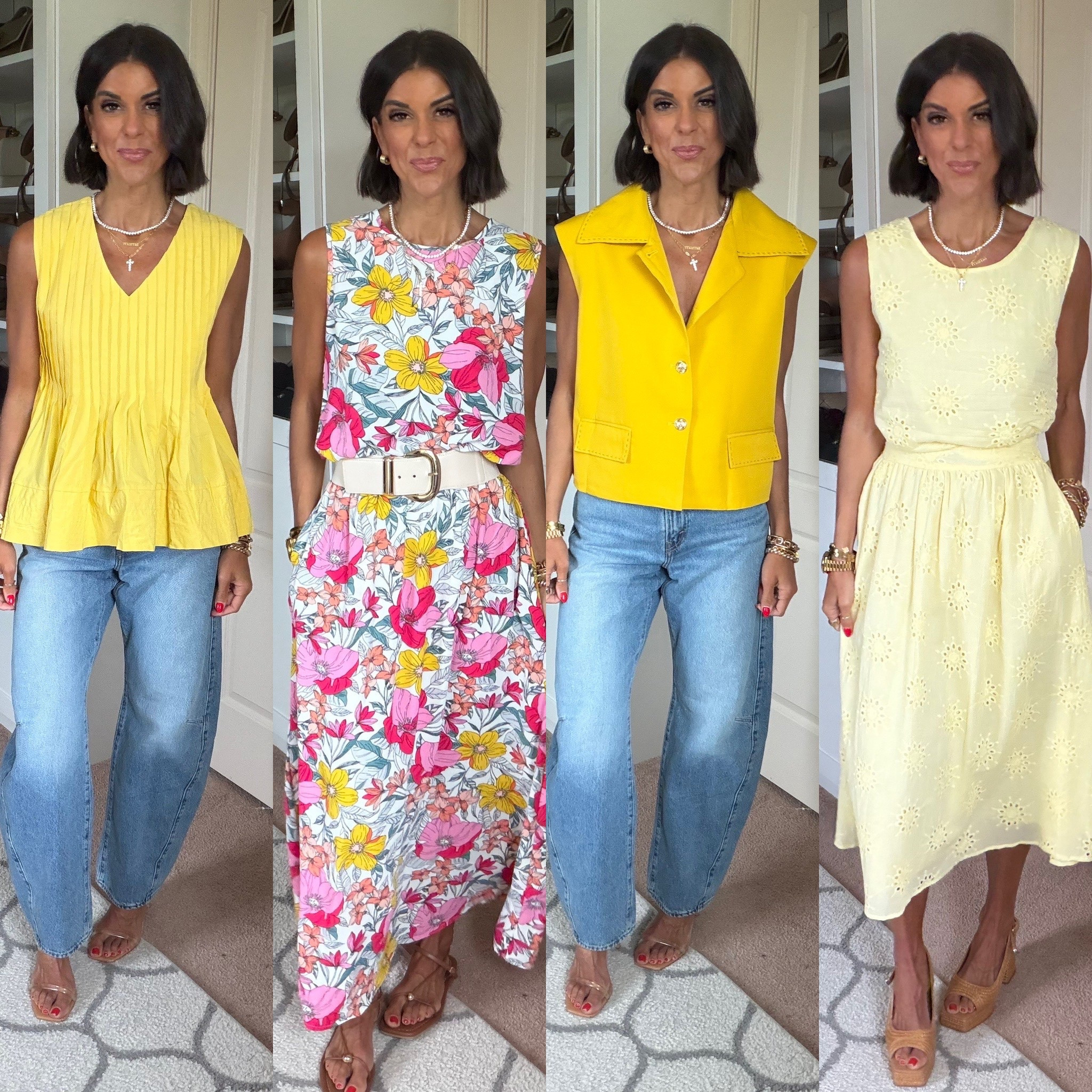 Size small in all. Size 25 in jeans

#LTKdayinmylife #LTKSeasonal #LTKselfcare