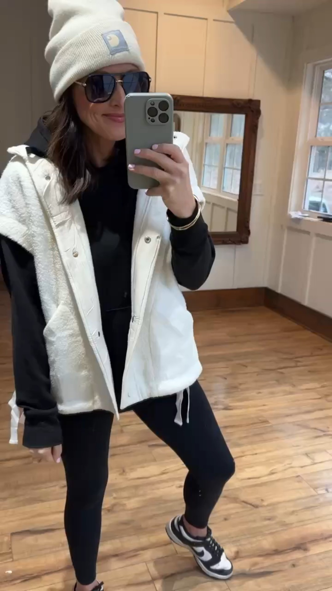 Winter Outfit inspo! This Amazon vest is such an amazing layering piece - perfect for date night, errands, or launching around the house!

Winter vests  winter leggings  Nike sneakers  vests  winter casual  casual comfy  comfy outfits  easy outfits  mom outfits  petite  VintagePickin 

#LTKmomlife #LTKSeasonal #LTKdayinmylife
