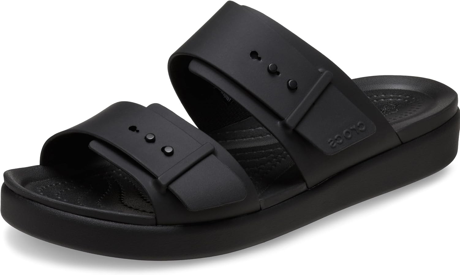 Crocs Women's Brooklyn Buckle Low Sandals | Amazon (US)