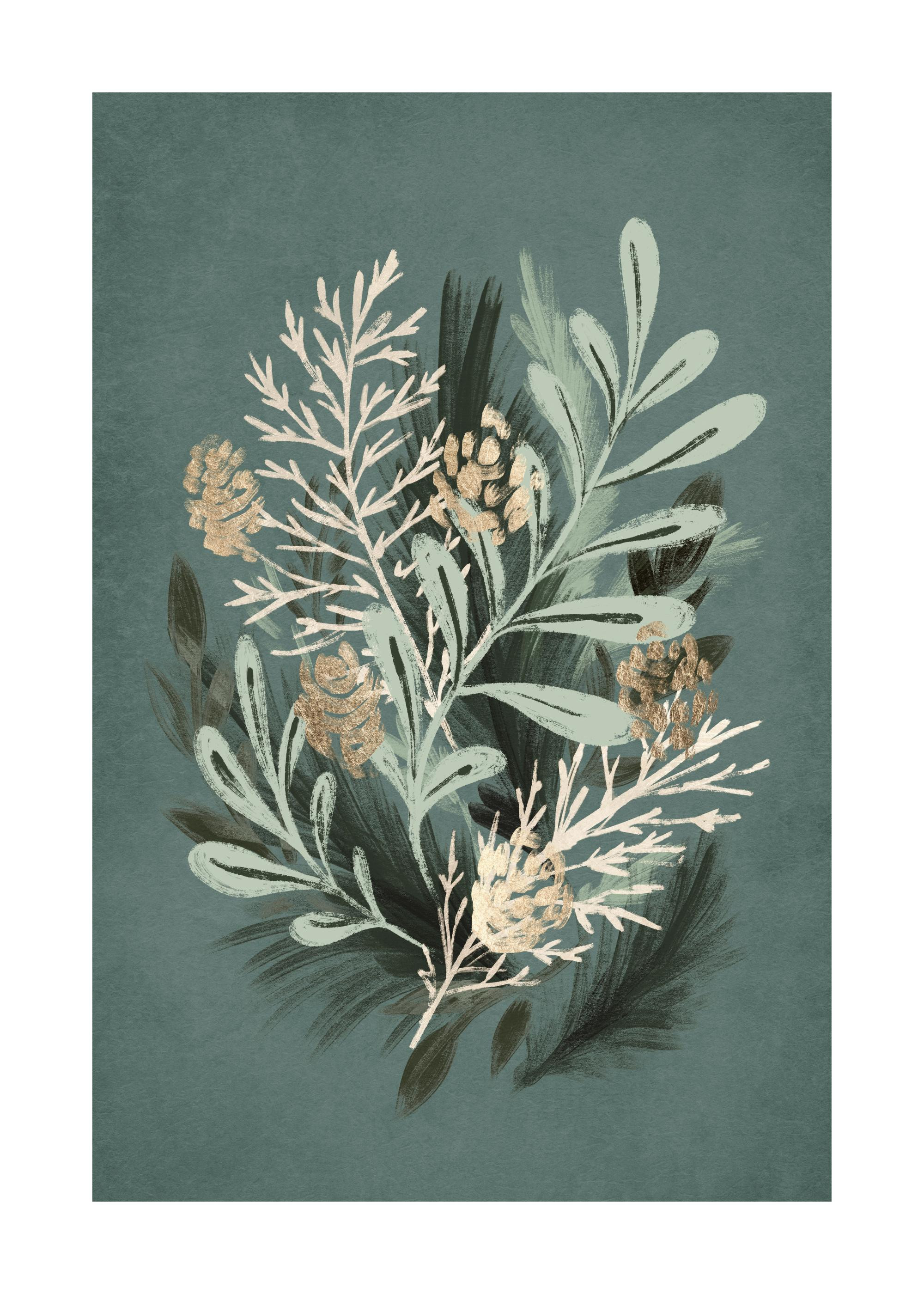 Holiday Botanical Print | Desenio