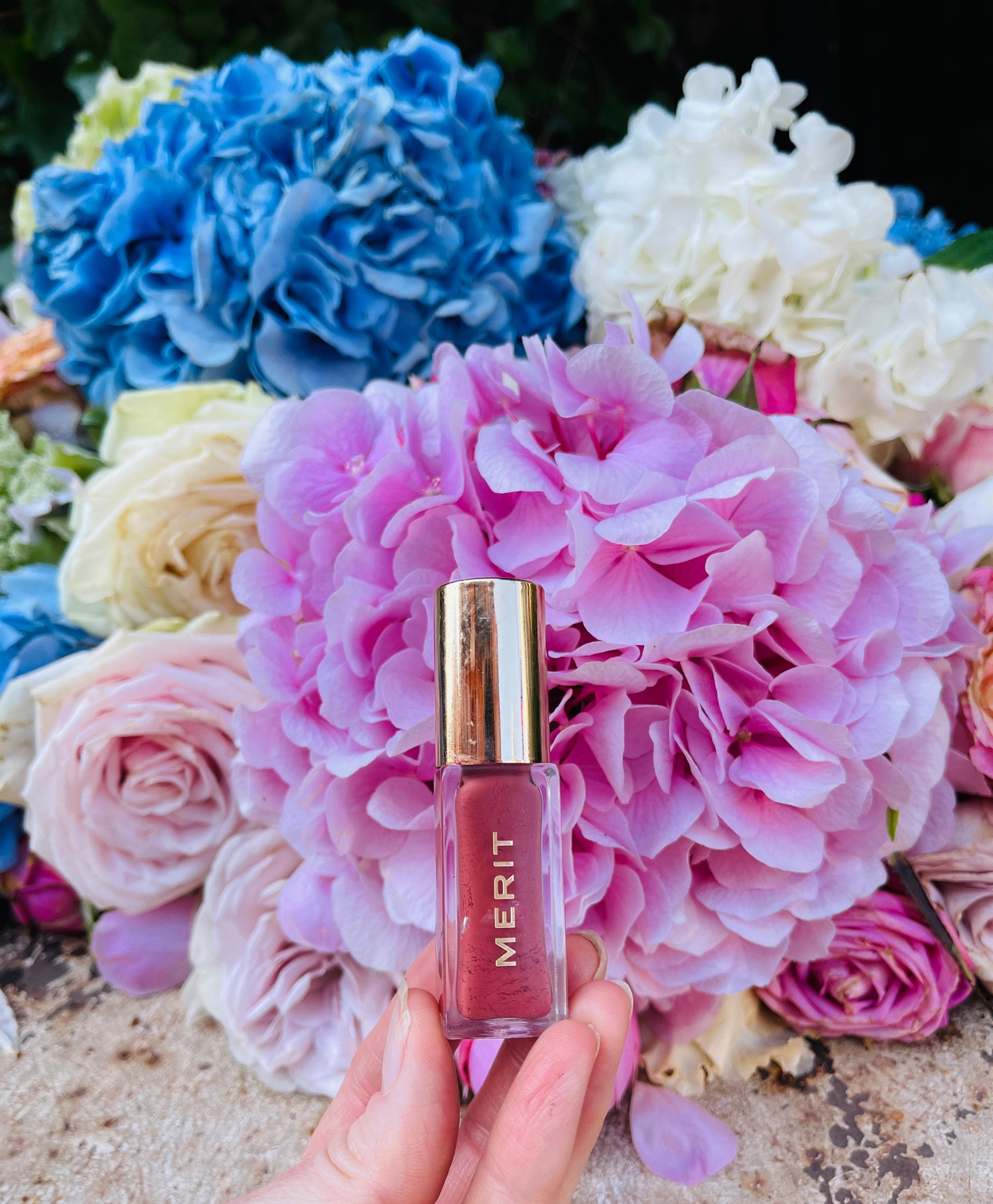 Merit Shade Slick 💄 
The most hydrating lip oil . Buildable and holds the colour all day . 
.
#lipstick #lipoil #beauty #makeup 

#LTKunder50 #LTKbeauty #LTKU