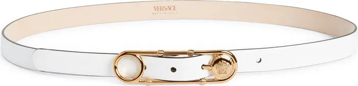 Safety Pin Leather Belt | Nordstrom