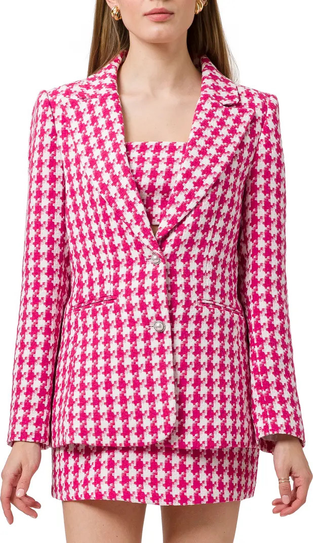 Houndstooth Tweed Blazer | Nordstrom