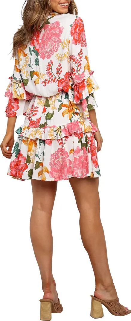 Peta Floral Print Tiered Dress | Nordstrom