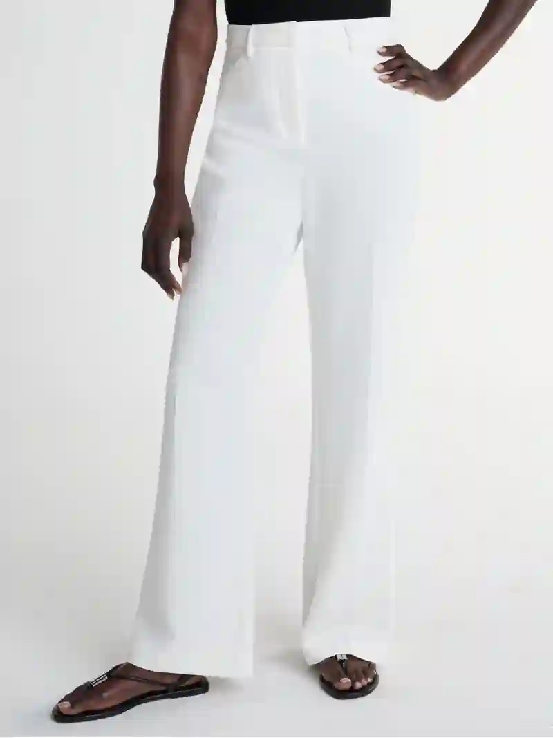 Scoop Women's and Women’s Plus Crepe High Rise Bootcut Suit Pants, Sizes 0-28 | Walmart (US)