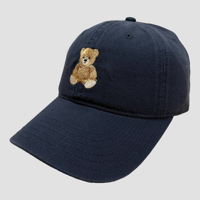 Women's Embroidered Baseball Hat - Mighty Fine Navy Blue | Target