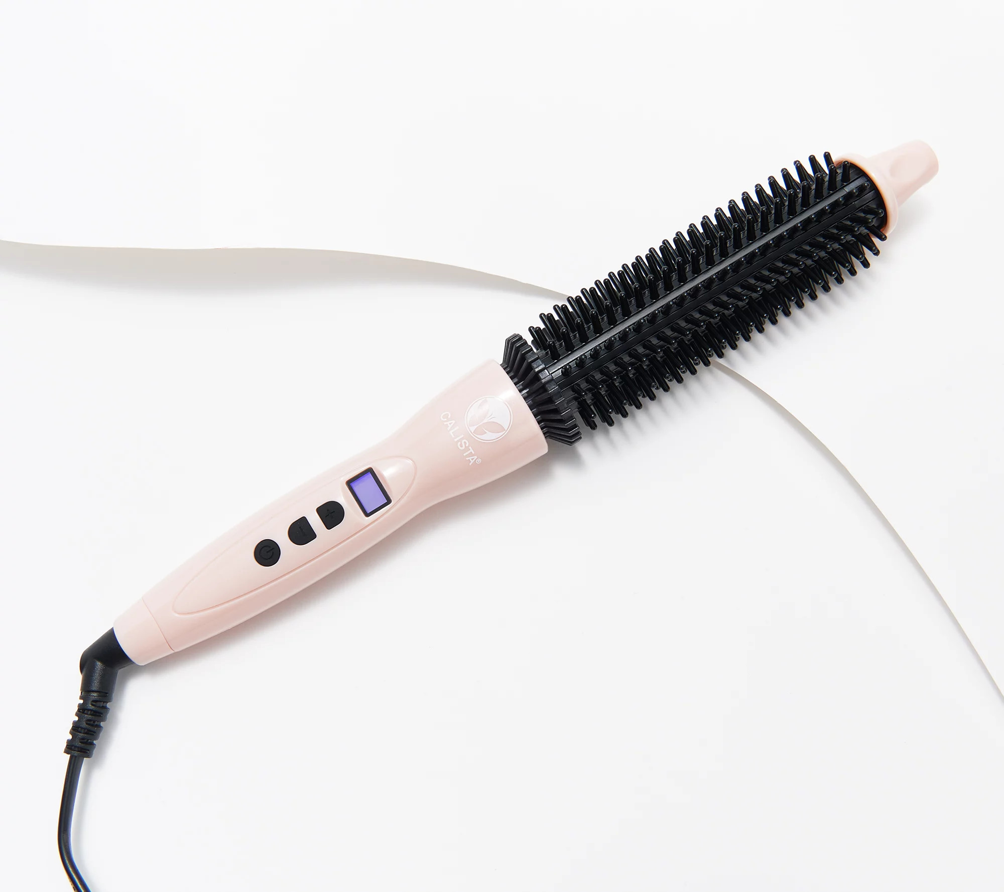 Calista Perfecter Pro Heated Round Brush W/ Bag - QVC.com | QVC