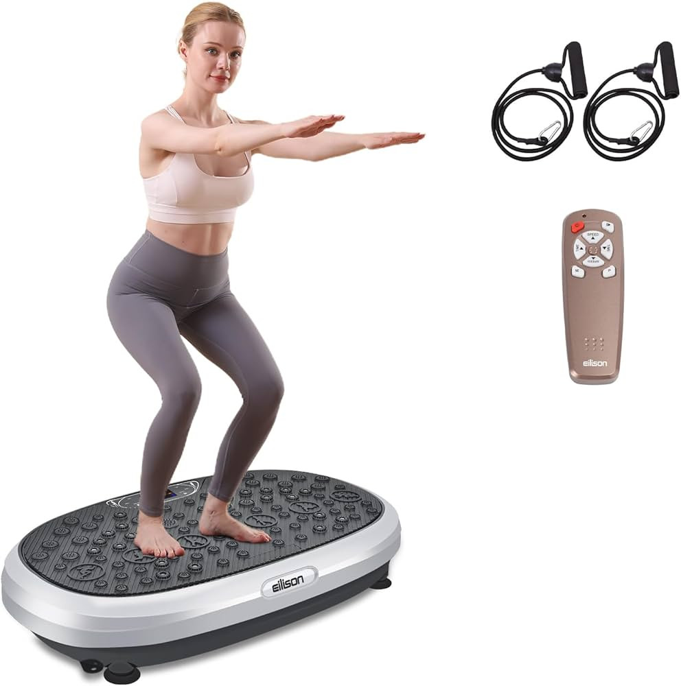 EILISON FitMaxx 3D XL Vibration Plate Exercise Machine - Whole Body Workout Vibration Platform w/... | Amazon (US)