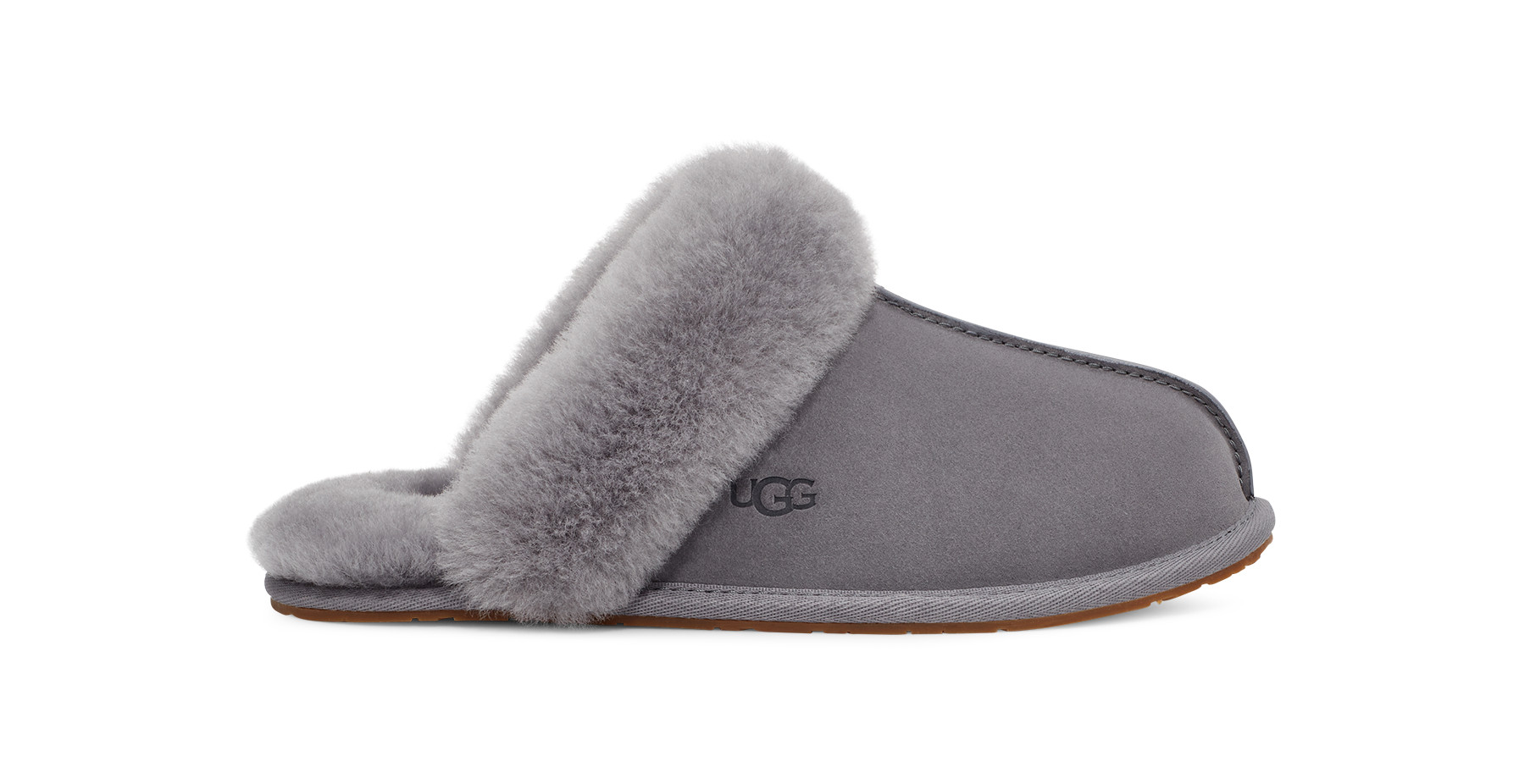 UGG Women's Scuffette II Suede Sheepskin Slipper in Lighthouse, Size 12 | UGG (US)