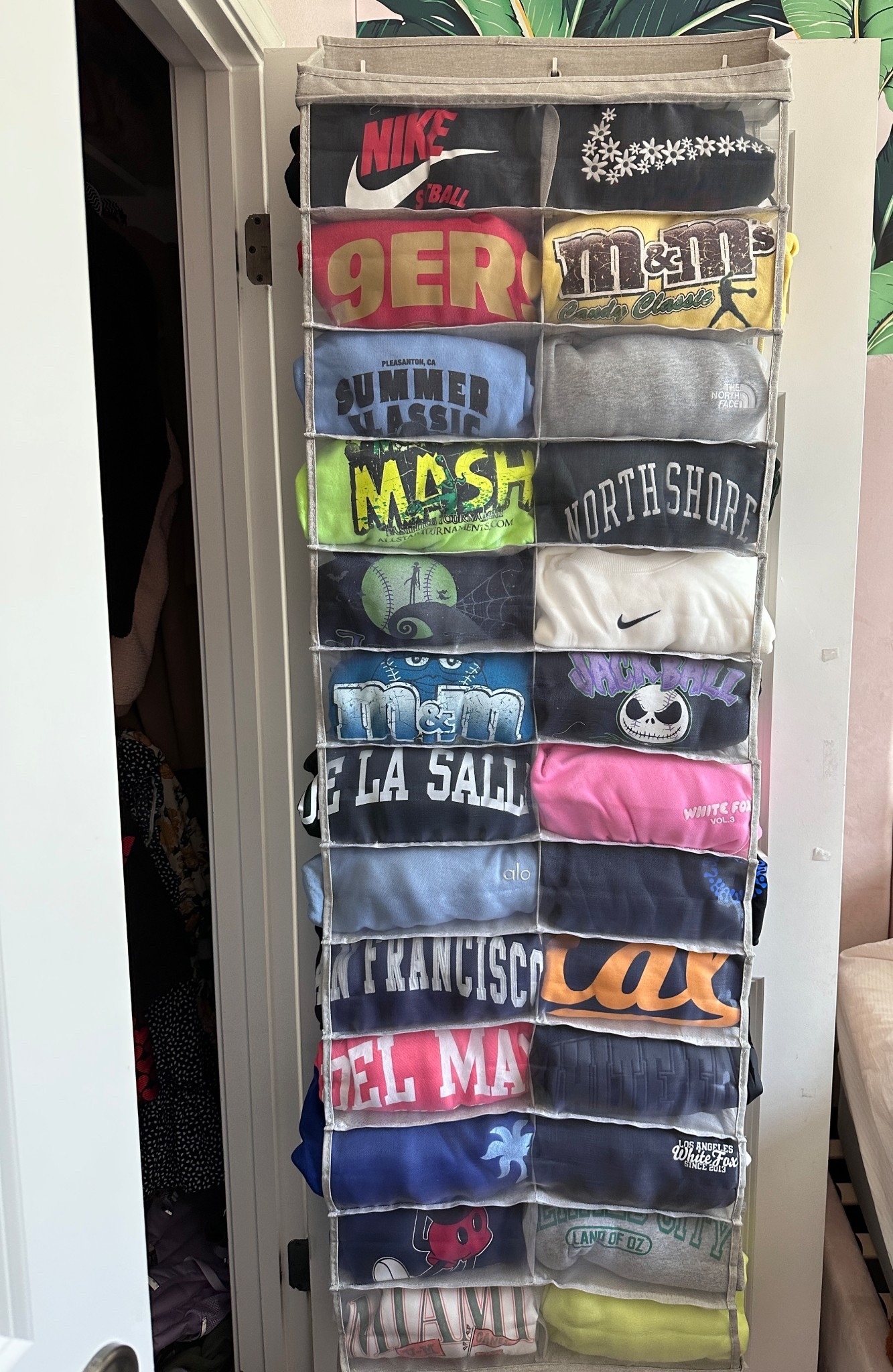 The viral hack to organize hoodies and crewnecks. It fits 26 sweatshirts  

#LTKU #LTKHome #LTKFamily